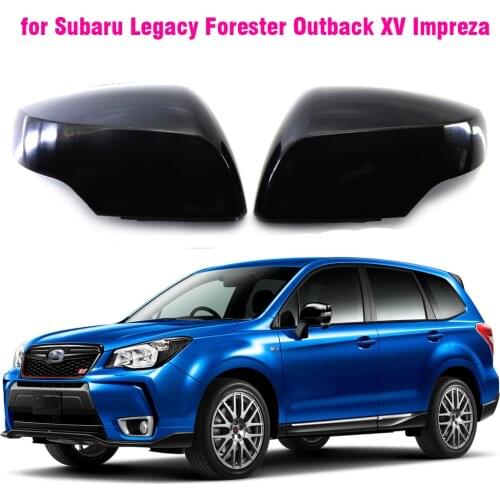 Car Side Door Rearview Side Mirror Cover Cap For Subaru Outback XV Lagecy Forester 2014 2015 2016 2017 Impreza WRX