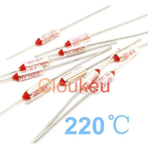 RY Tf 220C 250V10A Metal temperature fuse 220 Centigrade