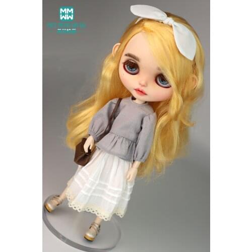 1PCS Blyth Doll Clothes Fashion shirts, long skirts for Blyth , Azone, OBitsu, FR 1/6 Doll