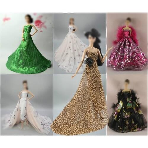 30cm Doll Dress Fashion Clothes handmade outfit For Barbie Doll for licca Accessories Baby Toys Best Girl' Gift