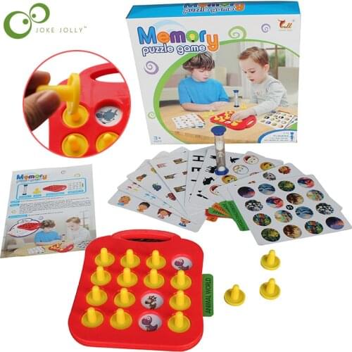 Brain Development Memory Flip Chess Concentration Training Puzzle Desktop Toy Children Educational Memory Puzzle Game Toys DDJ