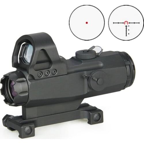 Tactical 4x24 Rifle Scope HAMR scope for Precise Mid-range and Fast Target Hunting KXS1024