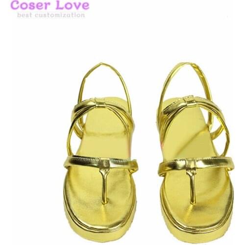 Touken Ranbu Online Mikazuki Munechika Cosplay Shoes Boots Halloween Christmas Party