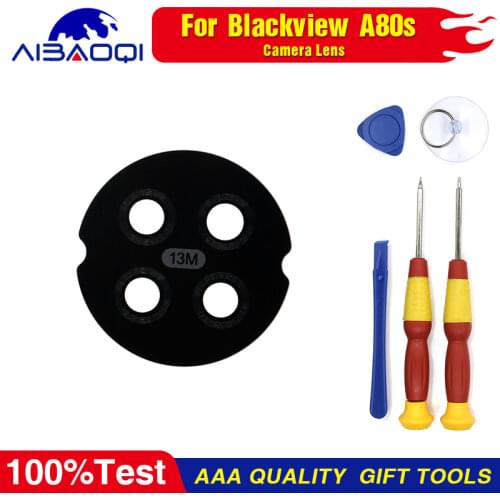 Rear Camera Glass Lens Battery Cover Glass Repair Replacement Accessories Part For Blackview A80S Cellphone