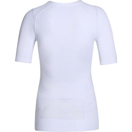 3 Pack thin mens v neck short sleeve seamless body shaping underwear