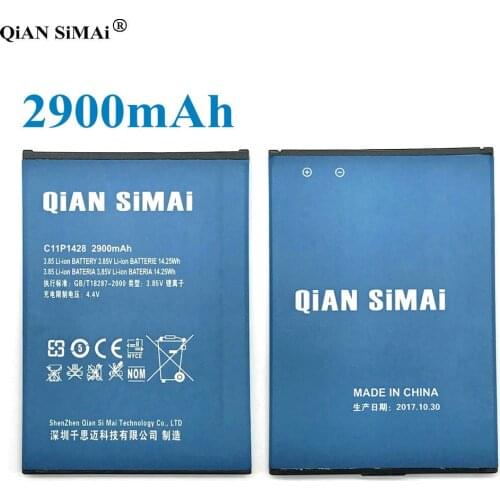 QiAN SiMAi New C11P1428 2900mAh Battery For Asus Zenfone 2 Laser ZE500KL ZE500KG Phone + Tracking Code