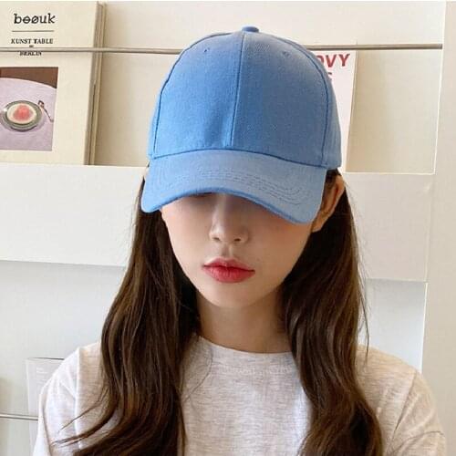 Baseball Caps Adult Solid Summer Cap Fitted Casual Gorras Hip Hop Dad Hats For Men Women Unisex