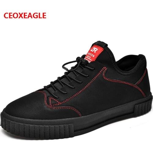 Мужские кожаные кроссовки CEOXEAGLE China At AliExpress