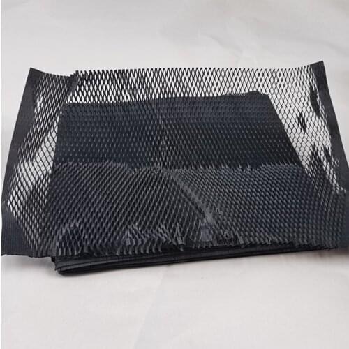 250m Black Honeycomb Cushion Paper Kraft Packaging Eco Friendly Anti-collision Waterproof Honeycomb Gift Protective Pack Express