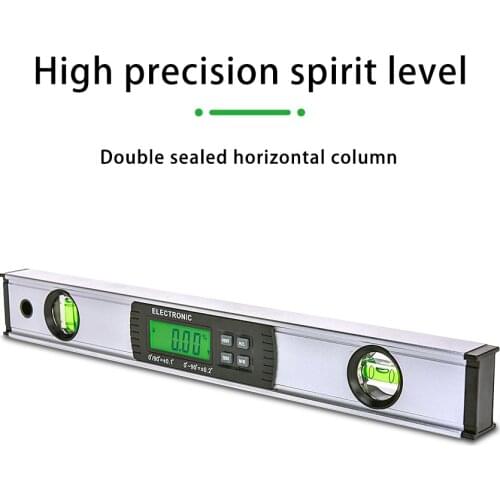 Digital Protractor Angle Finder electronic Level 360 degree Inclinometer with Magnets Level angle slope tester Ruler 400mm