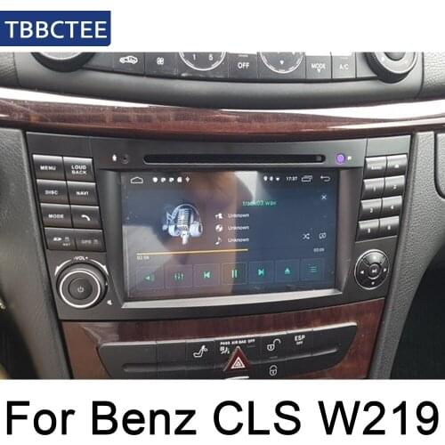 For Mercedes Benz CLS Class W219 2004~2010 NTG multimedia player HD Android Car DVD GPS Navi Map radio WiFi Map System