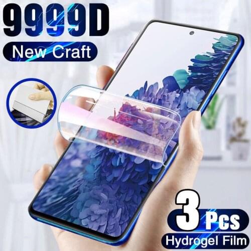 Hydrogel Film For Samsung Galaxy A51 A72 S21 S10 S20 Note 20 10 9 8 Plus Ultra Screen Protector S8 S9 Plus S10 Lite S20 FE Film