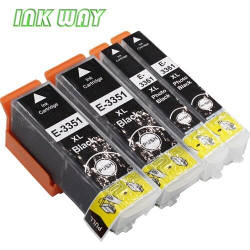 INK WAY 4 pack non-oem black ink cartridge for xp530,xp630,xp830,xp635,xp645,xp540,xp900 etc
