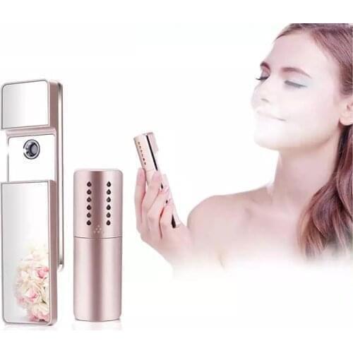 Beauty Skin Care Personal Mister Portable Handheld Face Steamer Cold Electric Mist Spray Nano Water Facial Nano Mist Sprayer