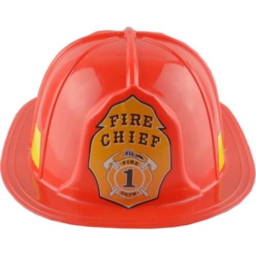 Fireman Costume Helmet for Boys And Girls Fool Game Set for Kids, Firefighter