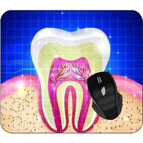 Mousepads Tooth Structure Diagram Mouse Mat
