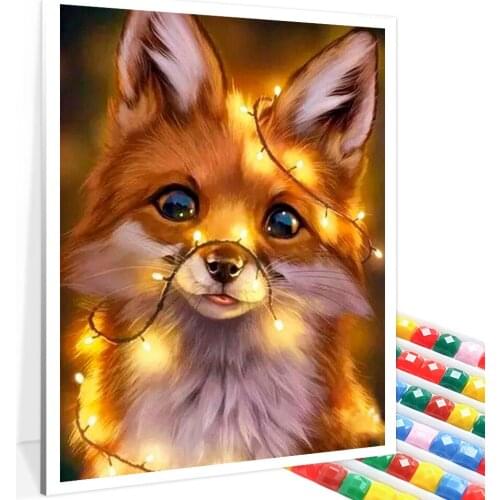 Hot New Product Launch 5D Diy Diamond Mosaic Cartoon Animal Diamond Embroidery Handmade Cross Stitch Crafts Home Decoration Gift