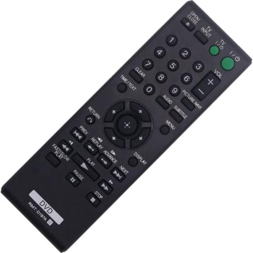 NEW USBRMT REMOTE RMT-D197A For SONY DVD Player DVP-SR210 DVP-SR210P DVP-SR510 DVP-SR510H