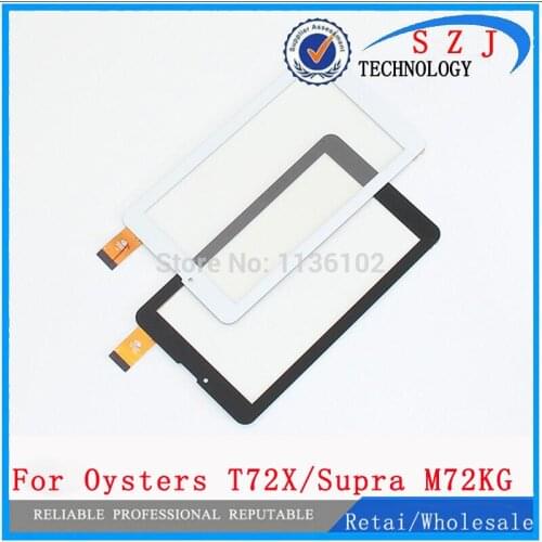 Original 7" inch oysters T72X 3g / Supra M72KG Tablet Touch screen Digitizer panel Glass Sensor replacement Free Shipping 10pcs