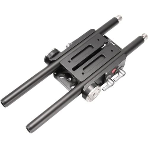 JTZ DP30 Universal Quick Release QR Baseplate for Follow Focus 15mm Rod Rig Sony ARRI RED A7 A7S A7RI A7RM2 A6500 A7000 GH4 C100