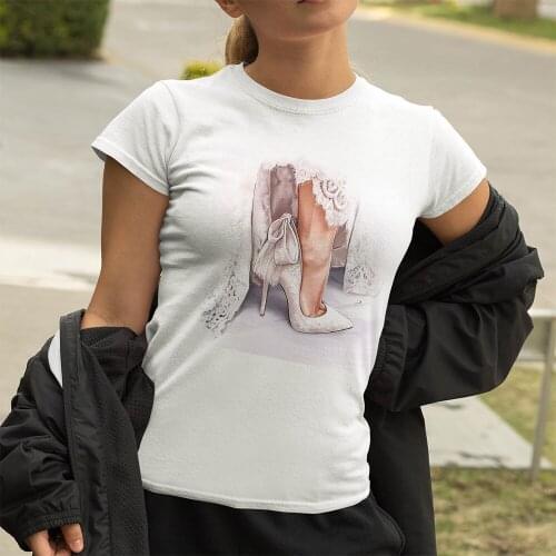 Woman Basic T-shirt Trendy Posing Rest Printed Hip Hop Fashion T Shirt Vogue Oversize Casual Women Y2k kawaii Clothes Tshirt
