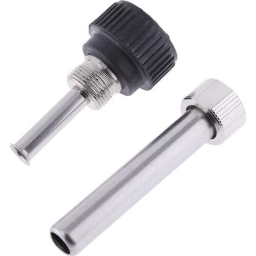 2PCS Soldering Station Iron Handle Accessories for 852D 936 937D 898D 907/ESD Iron head cannula Iron tip bushing free shipping