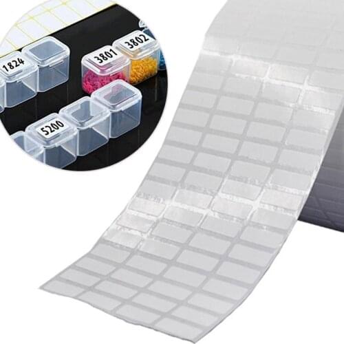 500pcs / 10000pcs Diamond Painting Sorting Label Stickers Accessories Storage, Storage Distinguish Label Stickers