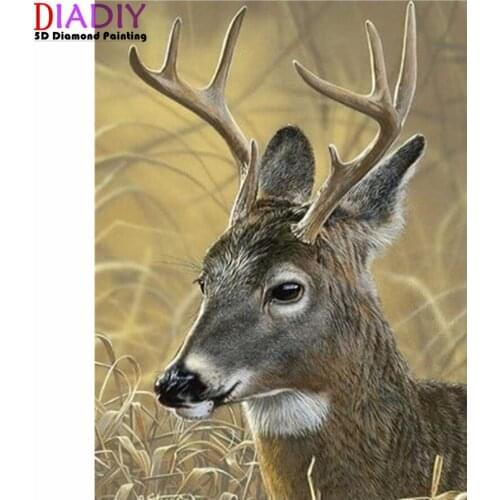 5D Diamond Painting Animals Horse Diamond Mosaic Tiger Lion DIY Full Round Diamond Embroidery Cross Stitch Rhinestone Art