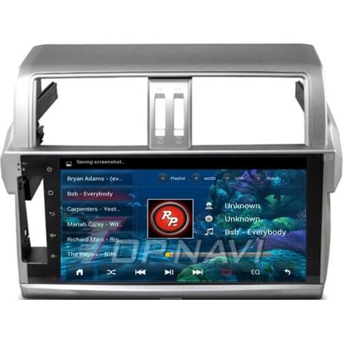 Topnavi Quad Core Android 6.0 Car GPS Navigation for Toyota Prado 2014 High Autoradio Multimedia Audio Stereo,NO DVD