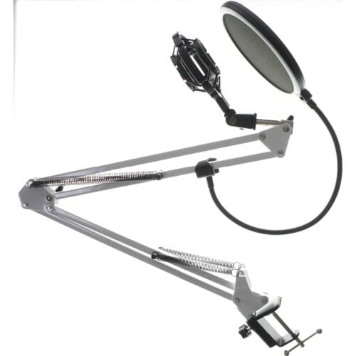 BM800 bm 800 Condenser Cardioid Pro Audio Studio Vocal Recording Microphone KTV Karaoke+ NB35 Stand Holder