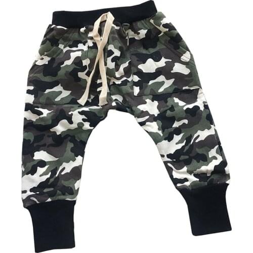 Boys Pants Children Trousers Kids Spring Autumn Clothes for Baby boy harem pants toddlers camouflage
