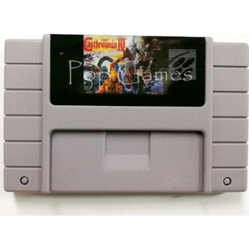 Castleva Dracula IV 16 bit NTSC Big Gray Game Card For USA Version Game Player