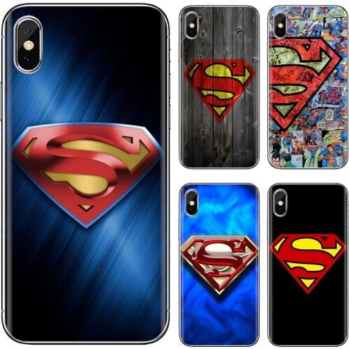 Phone Covers Hot-Superman-C-Logo For Huawei P30 P40 P20 P7 P8 P9 P10 Lite Plus Pro 2015 2016 2017 Mini