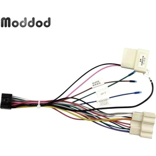 Radio Wire Power Cable Install Adapter for MITSUBISHI PAJERO SPORT Stereo Audio Adaptor Wire Plug Connector Antenna Socket Kit