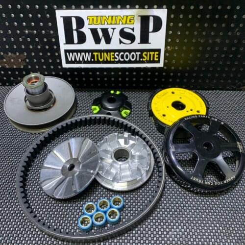CVT Kit For ADDRESS V125 GSR125 GS125 Racing Transmission Upgrade Perfomance Clutch Variator Belt Rollers BWSP Tuning Set