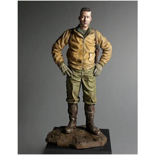 1/16 Scale Resin Figure WWII U.S Tank Commander