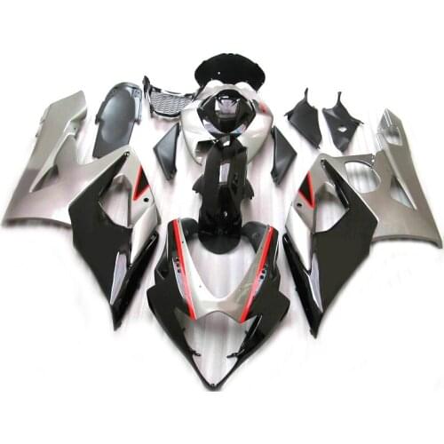 Motorcycle Fairings for SUZUKI GSXR1000 2005 2006 Black Red Silver Injection molding fairing kit GSXR 1000 K5 K6 PN207
