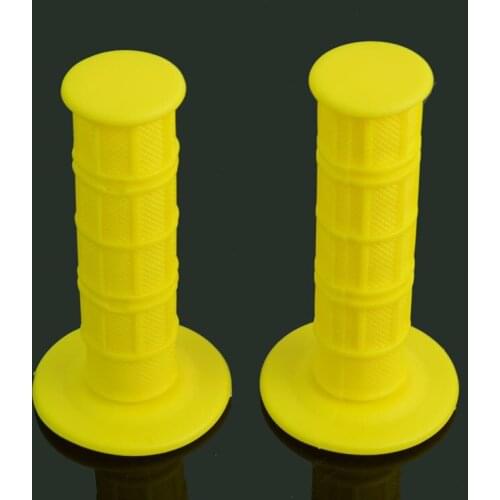 Motorcycle Handlebar Rubber Grips For SUZUKI RM250 RM125RMZ250 RMZ450 RMX250 DR250 DRZ400 DR650 RM85 Pit Dirt Bike