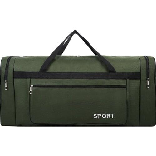 Men Women Foldable Portable Travel Bag Large Capacity Long-distance Travel Handbag Quality Oxford Luggage Bags XA269F