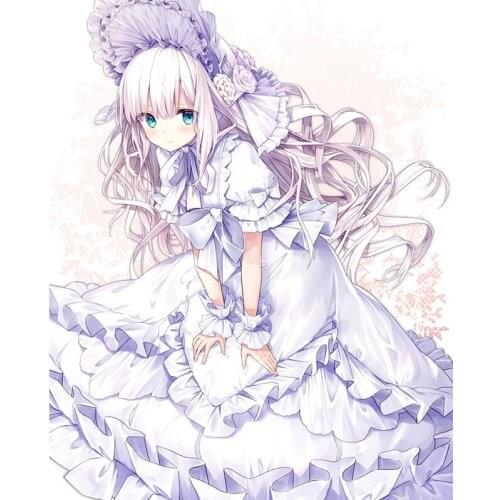 New Diamond embroidery 5d"Anime girl"diamond mosaic set diamond painting sale cross-stitch Childrens room decoration E1544