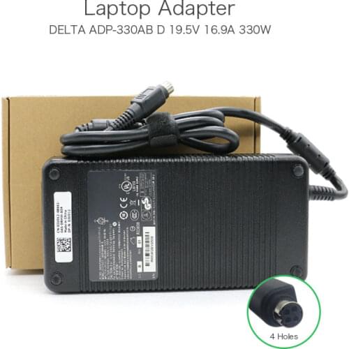 Pure original adapter 19.5V 16.9A 4 Holes 330W Delta ADP-330AB D For MSI GT80 2QE-021FR Titan SLI Gaming Notebook