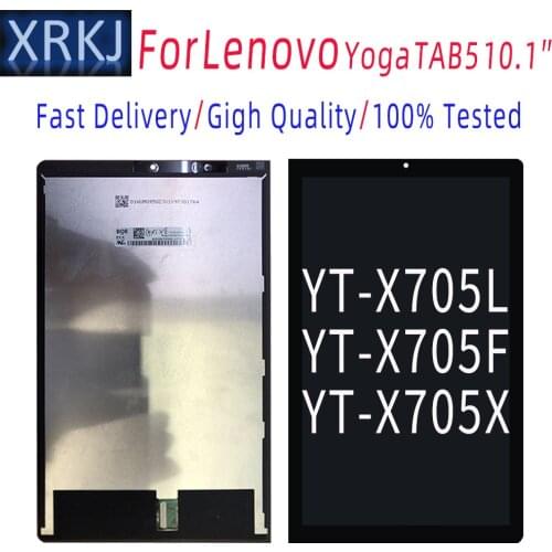 Original LCD Display for Lenovo YOGA TAB 5 Smart Tab PRC WOR YT-X705L YT-X705X YT-X705F LCD With Touch Screen Digitizer Assembly