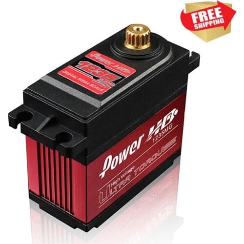 RC radio control car Power HD 1235MG 1/5 BAJA 40KG metal gear servo option upgrade parts