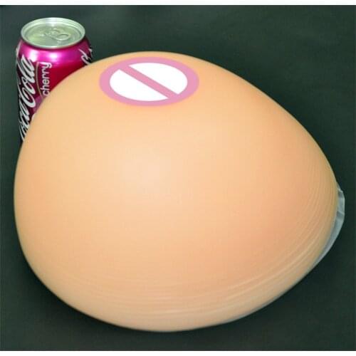 10Kg/pair Crossdresser Super Artificial Boobs Enhancers Silicone Breast Forms Drag Queen Shemale Transgender Huge Fake Breast