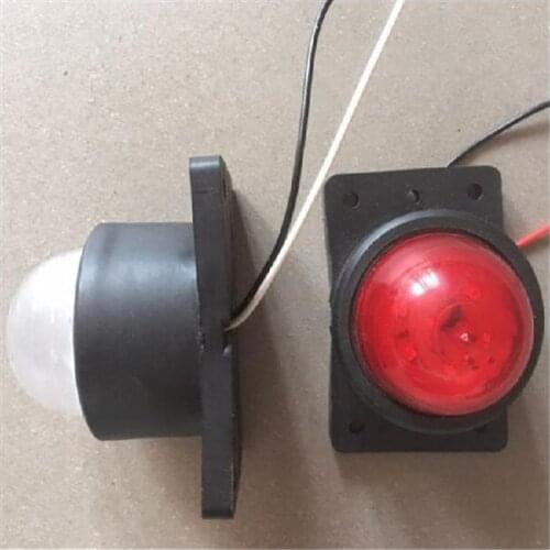 12v-24v Universal Truck Trailer Tail Light Side Marker Indicators Light Lamp Small Lights Edge Lights Signal Lights