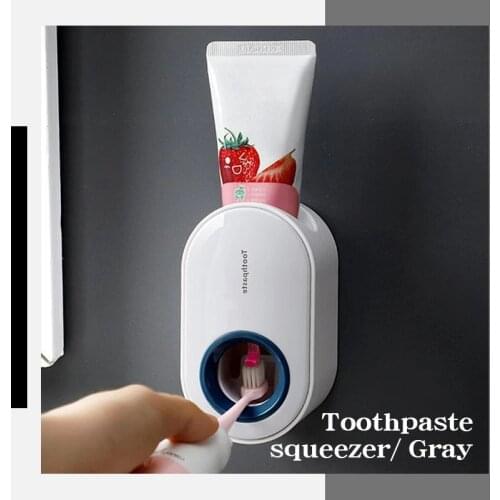 Toothpaste Squeezer Home Use Plastic Toothbrush Holder Wall Mounted Bathroom Accessories Dispenser Dropshipping