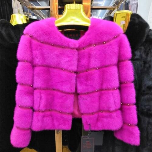 Short Fur Coats Warm Wind China