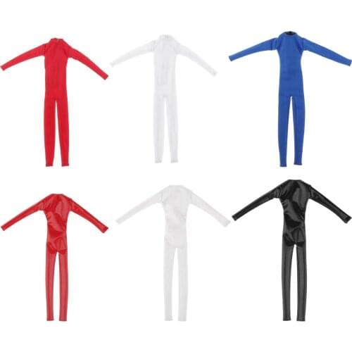 1/6 Long Sleeve Tight Fitting Clothes for 12" TTL DID TC Women Figures Accs