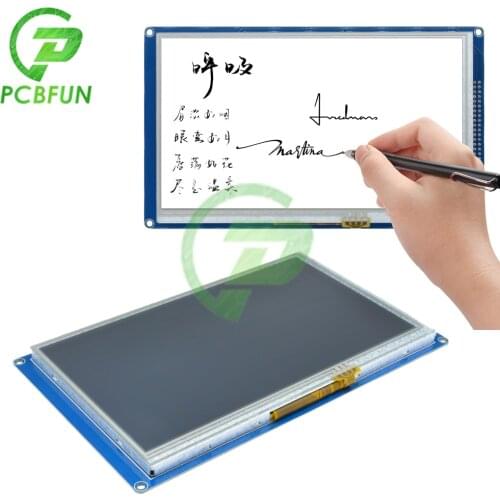 1pc 7.0" TFT LCD Module SSD1963 LCD Controller Touch PWM LCD Display Module 800x480 with Backlight For Arduino AVR STM32 ARM MCU
