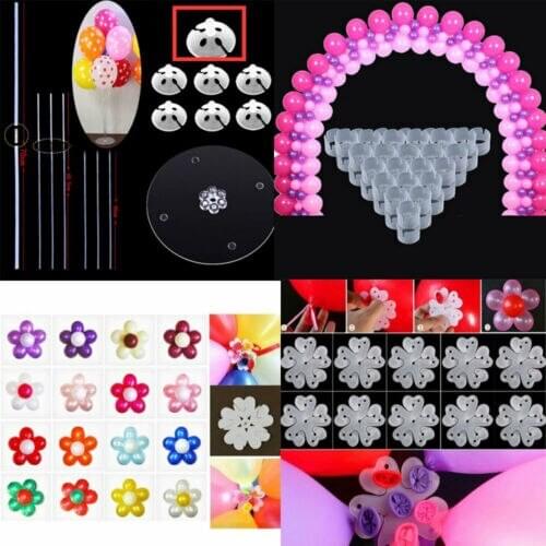 10-50 pcs Balloon Clips for Balloon Arch, Balloon Column Stand, Balloon Flowers